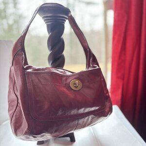 Beautiful Red Coach Bag